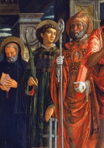 San Zeno Altarpiece (detail)