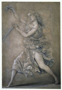 Dancing Muse by Andrea Mantegna