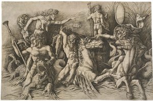 The Battle of the Sea Gods, ca 1475