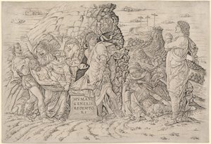 The Entombment by Andrea Mantegna