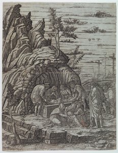 The Entombment by Andrea Mantegna