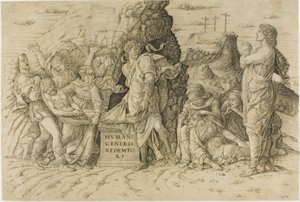 The Entombment by Andrea Mantegna