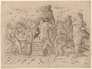 The Entombment by Andrea Mantegna