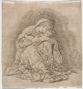 Virgin and Child by Andrea Mantegna