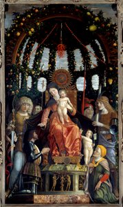 Virgin of Victory by Andrea Mantegna