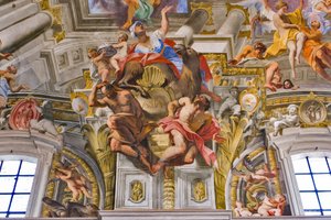 Asia (detail of the allegories of the continents)