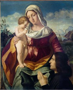 The Virgin and Child with a Donor