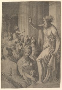 Saint Paul Preaching in Athens