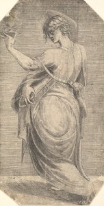 St John in Profile Facing Left, from 