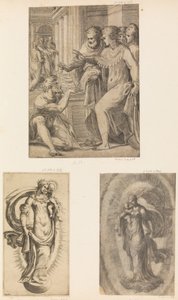 St. Peter and St. John Curing the Lame Man, Virgin and Child