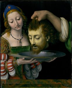 Salome with the Head of Saint John the Baptist by Andrea Solari
