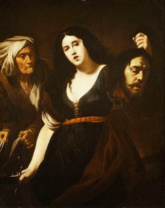 Judith holding the Head of Holofernes, Accompanied by a Maidservant