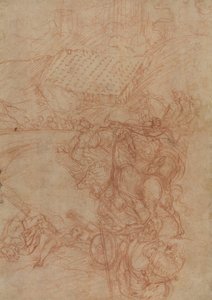 The Battle of Spoleto by Andrea Vicentino after Titian