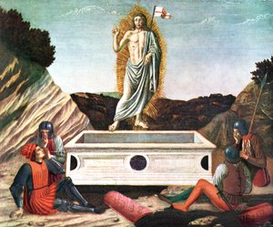 The Resurrection by Andrea del Castagno