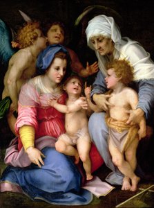 Holy Family with Angels, c.1515-16