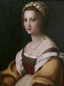 Portrait of a Woman by Andrea del Sarto