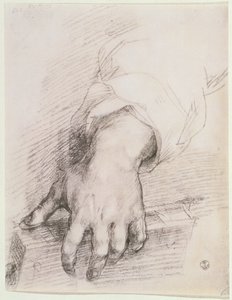 Study of a Hand for the Madonna of the Harp by Andrea del Sarto