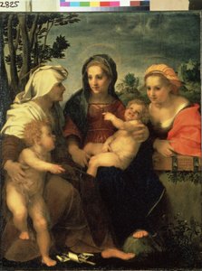 Virgin and Child with Saints Catherine, Elisabeth and John the Baptist