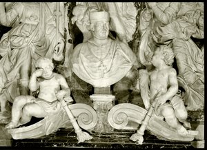 Funerary monument of Cardinal Forteguerri (detail)
