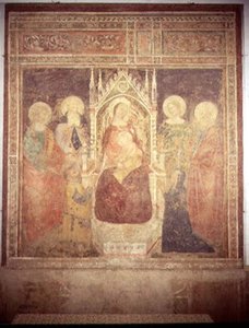Madonna and Child with SS. Elia, John the Baptist, Nicolas and Leonard
