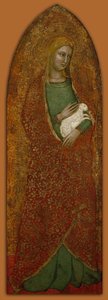 Saint Agnes by Andrea di Bonaiuto