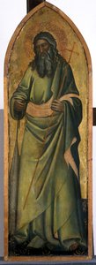 The Apostle Andrew by Andrea di Bonaiuto fl.1343 77 Andrea di Bonaiuto fl.1343 77