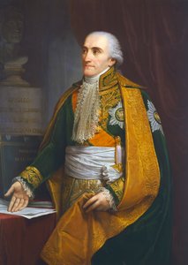 Portrait of Luigi Giuseppe Arborio di Gattinara, Marquis of Breme, Minister of Interior of Kingdom of Italy by Andrea the Elder Appiani