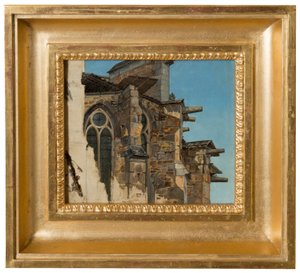 Altenberg Cathedral Study by Andreas Achenbach