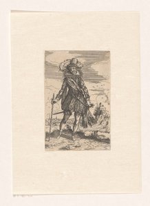 Spanish Nobleman in a Landscape by Andreas Bretschneider