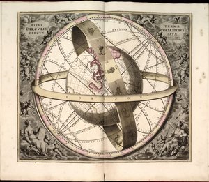 12. Hemispheres of Right and Oblique Spheres, Both by Andreas Cellarius