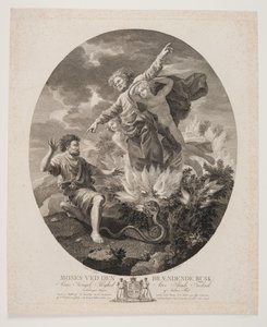 Moses with the Burning Bush