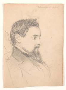 Male Portrait, Profile to the Right