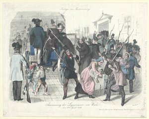 Deportation of the Redemptorists of Vienna by Andreas Geiger