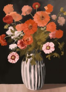 Elegant Floral Still Life by Andreas Magnusson