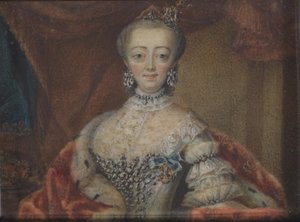 Portrait of Queen Sophie Magdalene of Christian VI