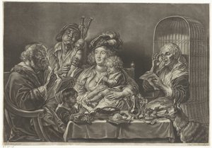 As the Old Sing, So the Young Pipe by Andreas van Rijmsdijck