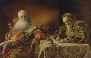 An Edict, 1890 by Andrei Andreevich Karelin