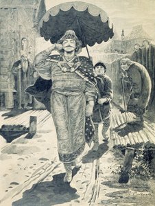 Churila Plyonkovich, 1895 by Andrei Petrovich Ryabushkin