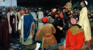 Count Gleb Killing a Magus at the Novgorodian Assembly