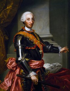 Portrait of Charles III of Bourbon by Andrés de la Calleja