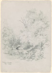 Old Bridge at Weaverton by Andrew Fisher Bunner