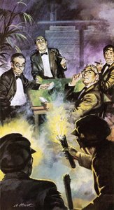Attack on the British Mission in Peking by the Red Guards by Andrew Howat
