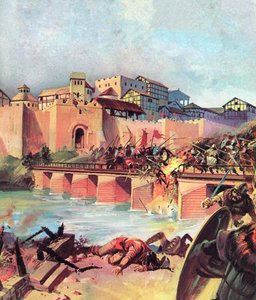 Barbarians Sweeping Down on Lutetia (Paris) by Andrew Howat