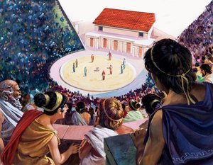 Greek theatre by Andrew Howat