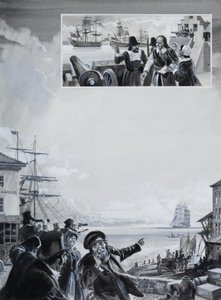 Harbour Scene by Andrew Howat