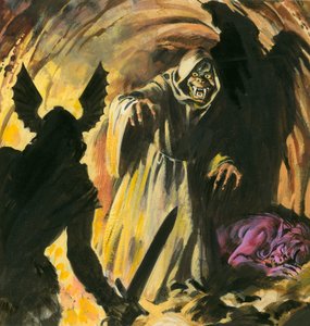 Scene from Beowulf by Andrew Howat