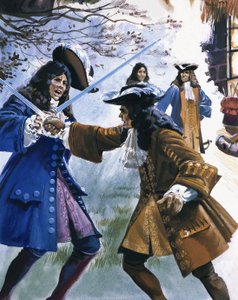 The Earl of Stafford About to Be Killed in a Duel by Andrew Howat