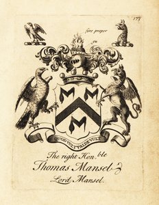 Coat of Arms of Thomas Mansel, Lord Mansel by Andrew Johnston