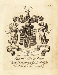 Coat of Arms of Thomas Windsor, Lord Mountjoy of the Isle of Wight by Andrew Johnston