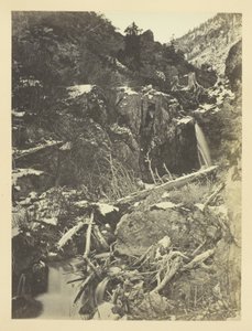 City Creek Canon, Wasatch Mountains, Salt Lake Valley by Andrew Joseph Russell